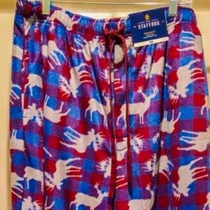 New Fleece Sleep Pants w/ Tee Shirt